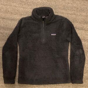 Patagonia Charcoal Fleece Half-Zip Pullover